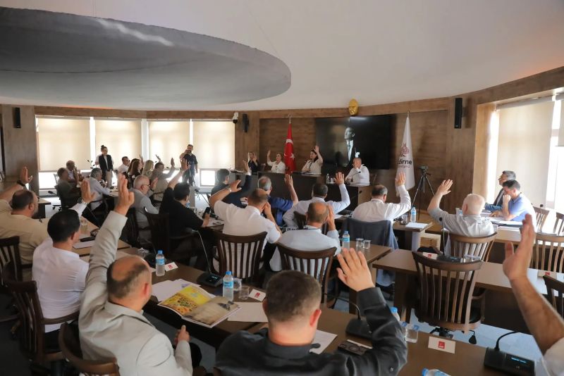 Edirne Belediye Meclisi, Temmuz Ayı Olağan Toplantısı’nı Belediye Başkanı Filiz
