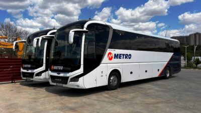Metro Turizm filosuna katılan 100 yeni otobüsün 10’u Altunhan Şirketler