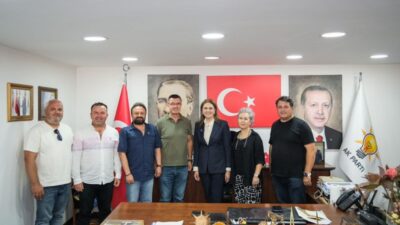 Edirne Gazeteciler Derneği Başkanı Gökhan Tuzladan ve yönetiminden İl Başkanı