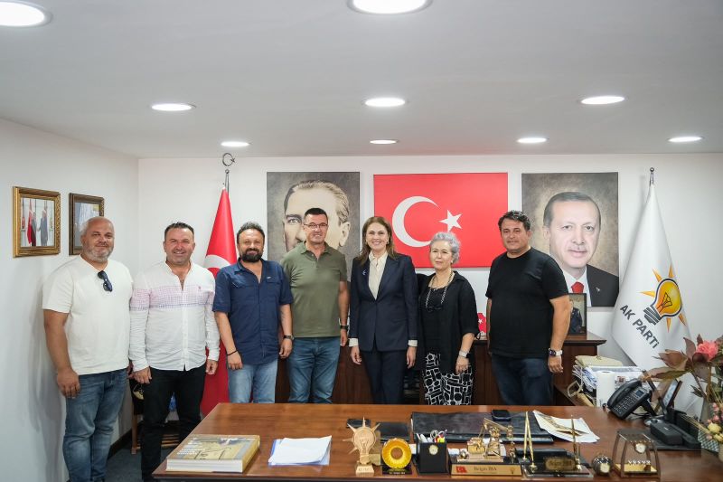 Edirne Gazeteciler Derneği Başkanı Gökhan Tuzladan ve yönetiminden İl Başkanı