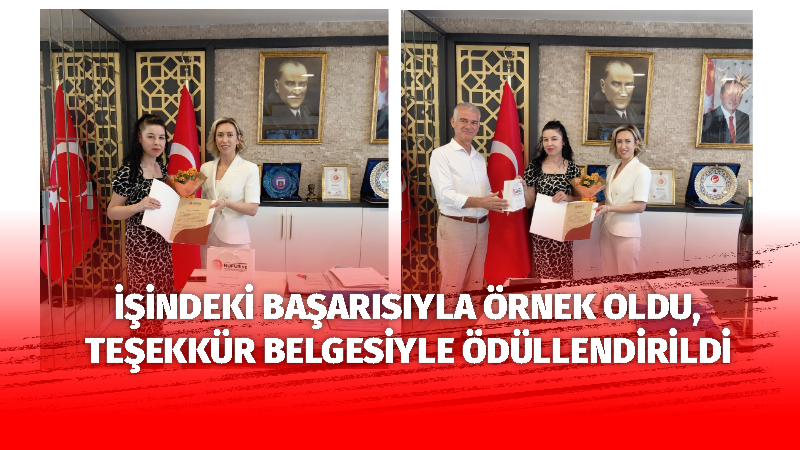 Edirne İl Nüfus ve Vatandaşlık Müdürlüğü bünyesinde görev yapan Gül