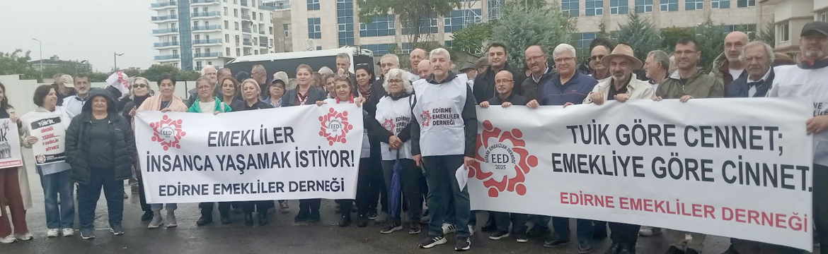 Edirne Emekliler Derneği, TÜİK İl