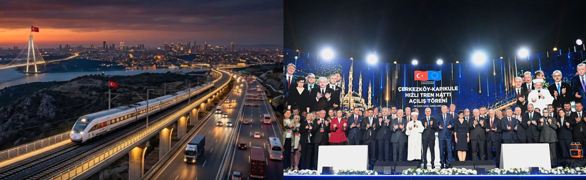 Halkalı-Kapıkule Hızlı Tren Hattı’nın Çerkezköy-Kapıkule
