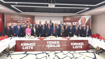 ETSO Yönetim Kurulu Başkan Adayı Yener İşbilir, BİZ’22 ekibiyle birlikte